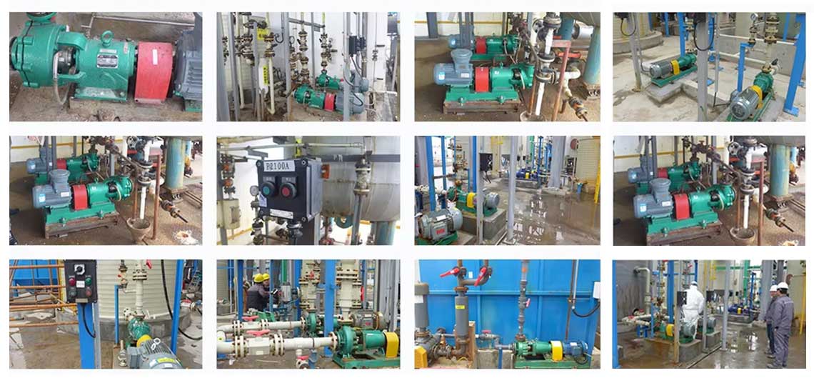 Quality lined fluorine centrifugal pump​ applications
