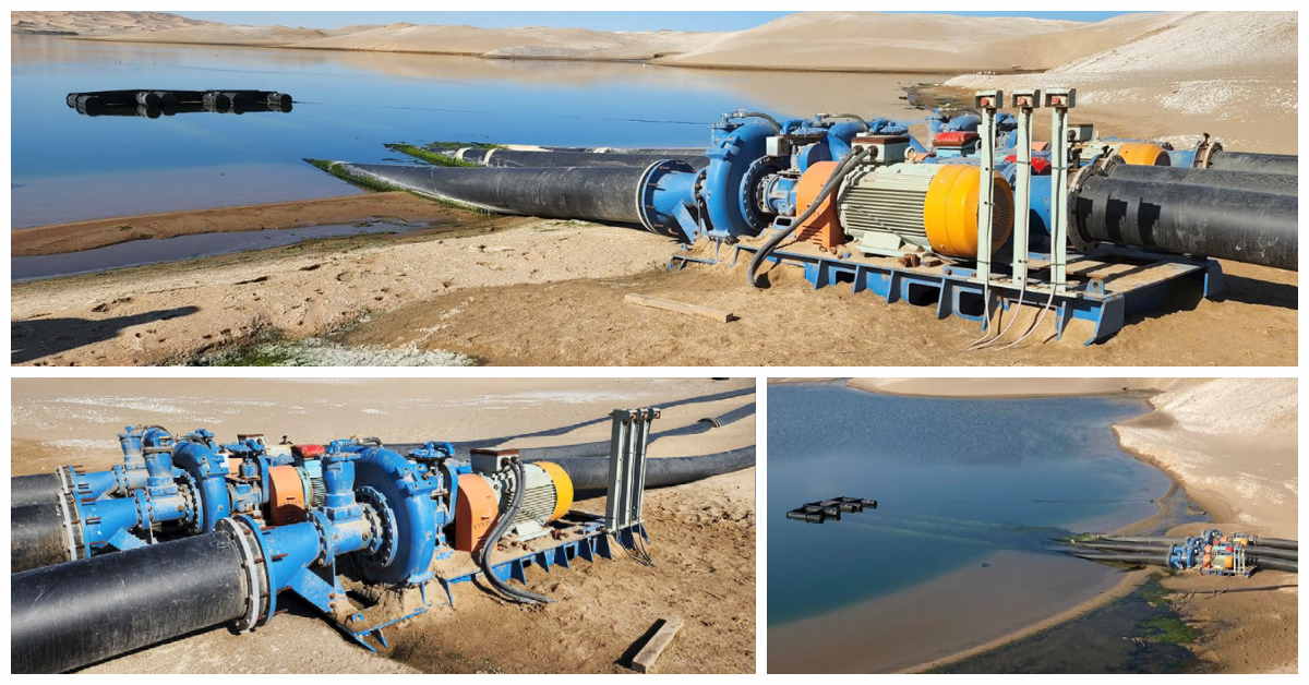 sea water pump application