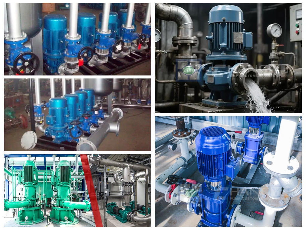 Vertical Centrifugal Pipeline Pumps ​Uses